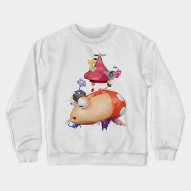 Clay Pikmin Gang Crewneck Sweatshirt by Kinpraw